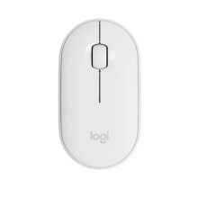 Logitech Pebble Mouse 2 M350s – Tonal White – Bluetooth – Dongleless