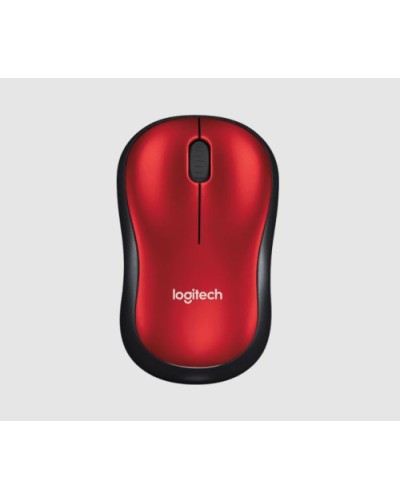Logitech Wireless Mouse M185 – Red – 2.4GHz