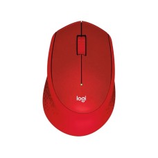Logitech Wireless Mouse M330 Silent Plus – Red – 2.4GHz