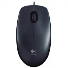 Logitech M100 USB Mouse – Black