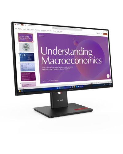 Lenovo ThinkVision T24D-40 23.8" FHD – Peşəkar IPS Monitor