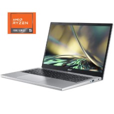 Acer 15.6 Noutbuk FHD IPS Laptop Ryzen 5 7520U 16GB RAM 512GB SSD AMD Radeon Graphics FreeDos Silver