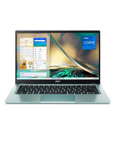 Acer 14 QHD IPS Noutbuk intel Core i7 1260P 16GB RAM 512GB SSD Windows 11 Blue