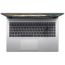 Noutbuk Acer 15.6 FHD IPS Laptop Intel Core i3 1215U 8GB RAM 512GB NVMe SSD Intel UHD Graphics FreeDos Silver