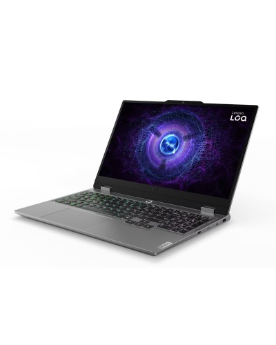 Lenovo Gaming Noutbuk Intel Core i5 12450HX 24GB DDR5 512GB NVMe SSD RTX 3050 6GB 15.6 FHD IPS 144Hz 100 sRGB FreeDos Luna Grey