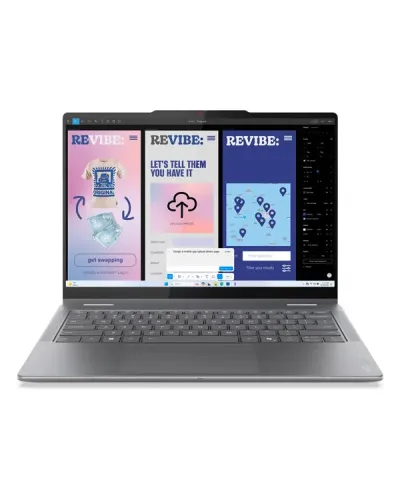 Noutbuk Lenovo 14 WUXGA OLED Touch Laptop Core Ultra 5 226V 16GB LPDDR5x 512GB NVMe SSD Intel Arc Graphics Yoga Pen