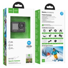 HOCO DV103 1080P Экшн камера 1MP WiFi Dual экран 30м водонепроницаемая