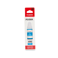 Canon GI-490 C Cyan Original Ink Bottle (70 ml, 7000 səhifə)