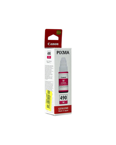 Canon GI-490 M Magenta Original Ink Bottle (70 ml, 7000 səhifə)