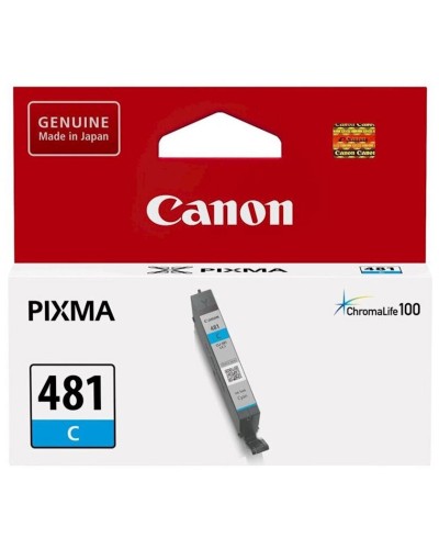 Canon CLI-481 Mavi (Cyan) Kartric 256 Səhifə
