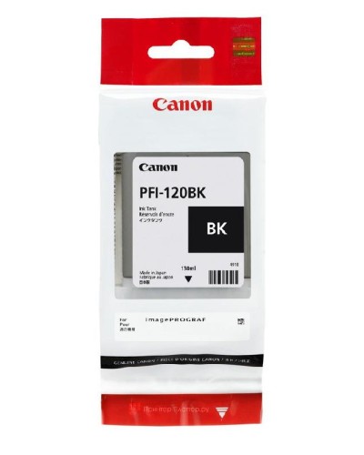 Canon PFI-120 Black Original Ink Tank – imagePROGRAF TM Seriyası