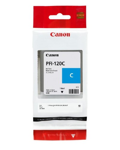 Canon PFI-120 Cyan Original Ink Tank – imagePROGRAF TM Seriyası