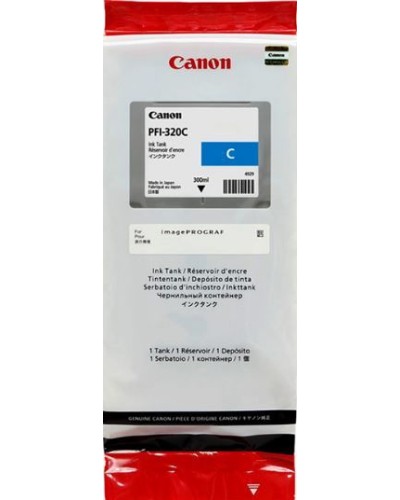 Canon PFI-320 Cyan Original Ink Tank – imagePROGRAF TM Seriyası (300 ml)