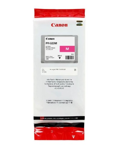 Canon PFI-320 Magenta Original Ink Tank – imagePROGRAF TM Seriyası (300 ml)