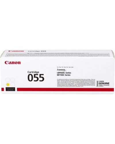Canon Cartridge 055 – Yellow (Sarı) Toner Kartric