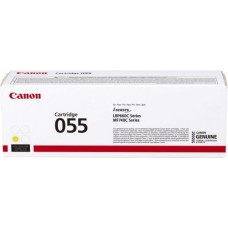 Canon Cartridge 055H Yellow – Yüksək tutumlu (H) sarı toner kartric
