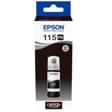 Epson 115 EcoTank Photo BK Qara Mürəkkəb Bottle
