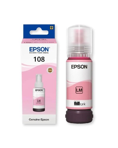 Epson 108 EcoTank LM Light Magenta Mürəkkəb Bottle
