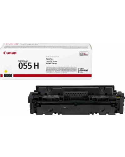 Canon CRG-055H Y  Yellow Original Yüksək Tutumlu Toner Kartrici