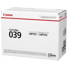 Canon Cartridge 039 0287C001 Black Toner Kartrici