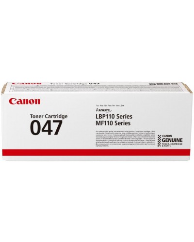 Canon Cartridge 047 CRG-047 BK 2164C002 Black Original Toner Kartrici