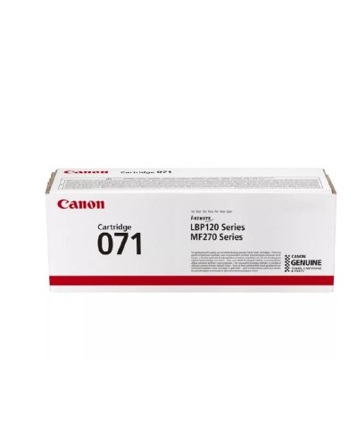 Canon Cartridge 071 CRG-071 BK  Black Original Toner Kartrici