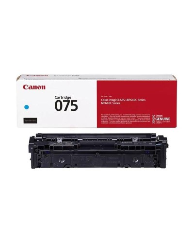 Canon Cartridge 075 C CRG-075 C  Cyan Original Toner Kartrici