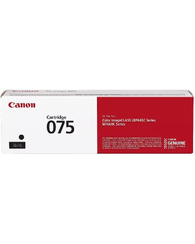 Canon Cartridge 075 CRG-075 BK  Black Original Toner Kartrici