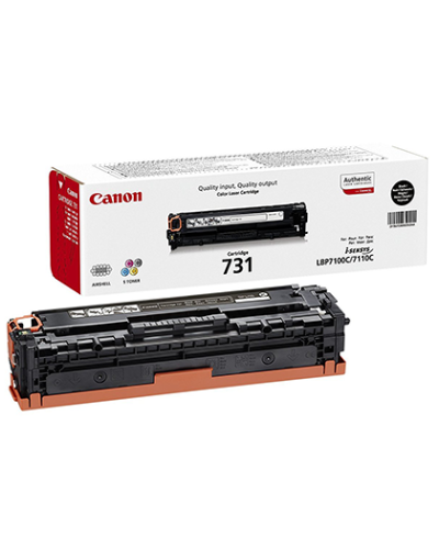 Canon Cartridge 731 CRG-731 BK  Black Original Toner Kartrici