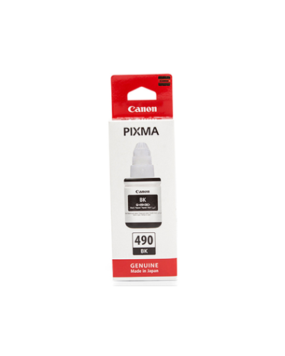 Canon GI-490 BK 0663C001 Qara Pigment Mürəkkəb Konteyneri 135 ml