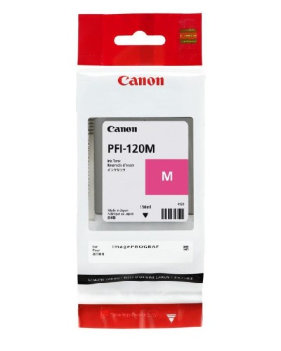 Canon PFI-120 M 2887C001AA Magenta Original Pigment Mürəkkəb Kartrici