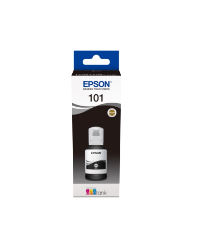 Epson 101 EcoTank BK C13T03V14A Black Оригинальные черные чернила