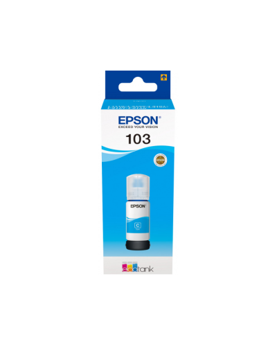 Epson 103 EcoTank C C13T00S24A Cyan Оригинальные чернила