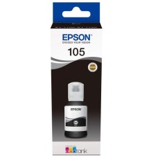 Epson 105 BK C13T00Q140 Black Оригинальные пигментные чернила
