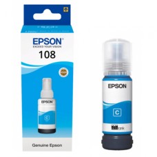 Epson 108 EcoTank CY C13T09C24A Cyan Оригинальные чернила