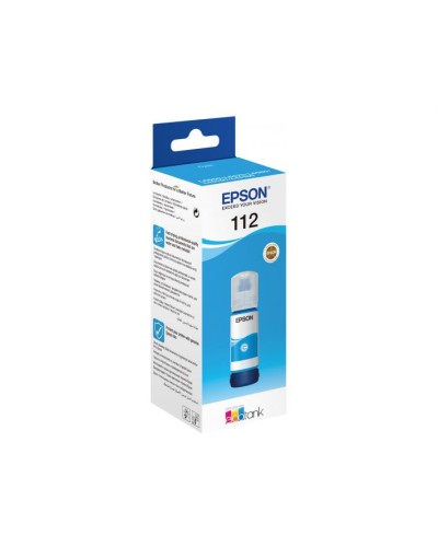 Epson 112 EcoTank CY  Cyan Pigment Mürəkkəb Bottle 70 ml