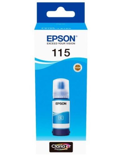 Epson 115 C C13T07D24A Cyan Original EcoTank Mürəkkəb Şüşəsi