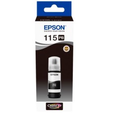 Epson 115 Photo BK  Photo Black Original EcoTank Mürəkkəb Şüşəsi 70 ml