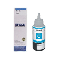 Epson T6642 C13T66424A Cyan Оригинальные чернила EcoTank 70 мл
