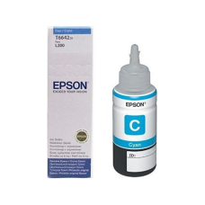 Epson T6642 C13T66424A Cyan Оригинальные чернила EcoTank 70 мл