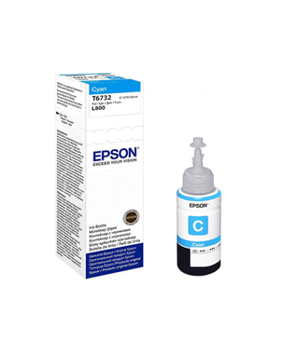 Epson L800 Cyan Ink Bottle 70 мл Чернила