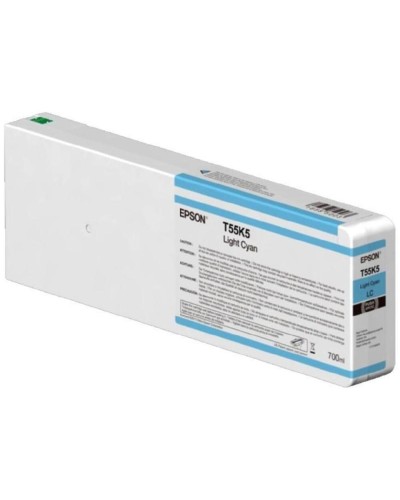 Epson T55K500 C13T55K500  Cyan Оригинальный чернильный картридж 700 мл