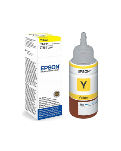 Epson T6644  Yellow Original EcoTank Mürəkkəb Bottle 70 ml