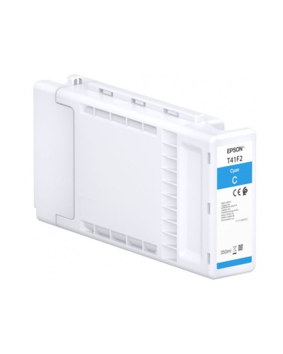 Epson UltraChrome XD2 T41F240 C13T41F240 Cyan Original Mürəkkəb Kartrici 350 ml