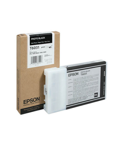 Epson T6031 C13T603100 Photo Black Оригинальный струйный картридж