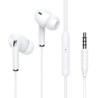 Проводные наушники 1HORA Wired Earbuds 3.5mm AUT123 White