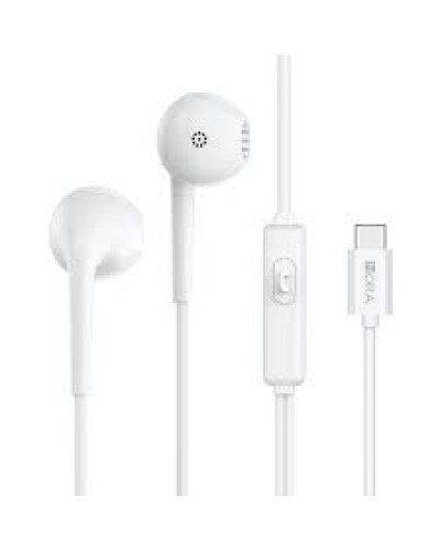 1HORA TypeC 3.5mm Earphones AUT124 White