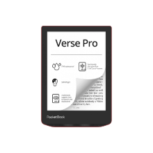 PocketBook 634 Verse Pro Passion Red – Elektron Kitab Oxuyucu