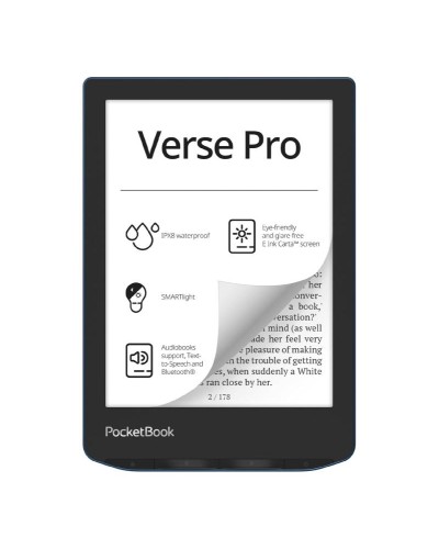 PocketBook 634 Verse Pro Azure  E-Ink 16GB Elektron Kitab