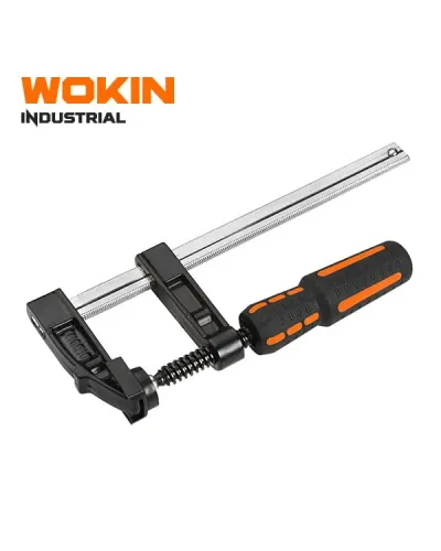 WOKIN Endüstriyel F Tipi İskəncə 120×1000 mm – Güclü Sıxma Aləti